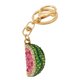 thumbnail image 1 of Llavero de sandía, lindo mini llavero de fruta simulada, colgante de sandía con brillantes diamantes de imitación., 1 of 7