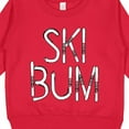 thumbnail image 3 of Inktastic Ski Bum Toddler Sweatshirt, 3 of 4