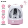 tenwin Small Durable Electric Pencil Sharpener Sharpness-adjustment Battery Operated Fast Sharpen with Replaceable Blade for 6-8mm Colored Pencils for Home Office School Classroom Students Artists