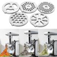 thumbnail image 3 of 5 Piece Stainless Steel Meat Grinder Plates Discs For Food Chopper And Meat Grinder Machinery Parts, 3 of 5