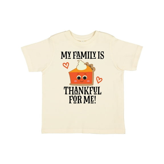 Inktastic Thanksgiving Thankful Family Boys or Girls Toddler T-Shirt