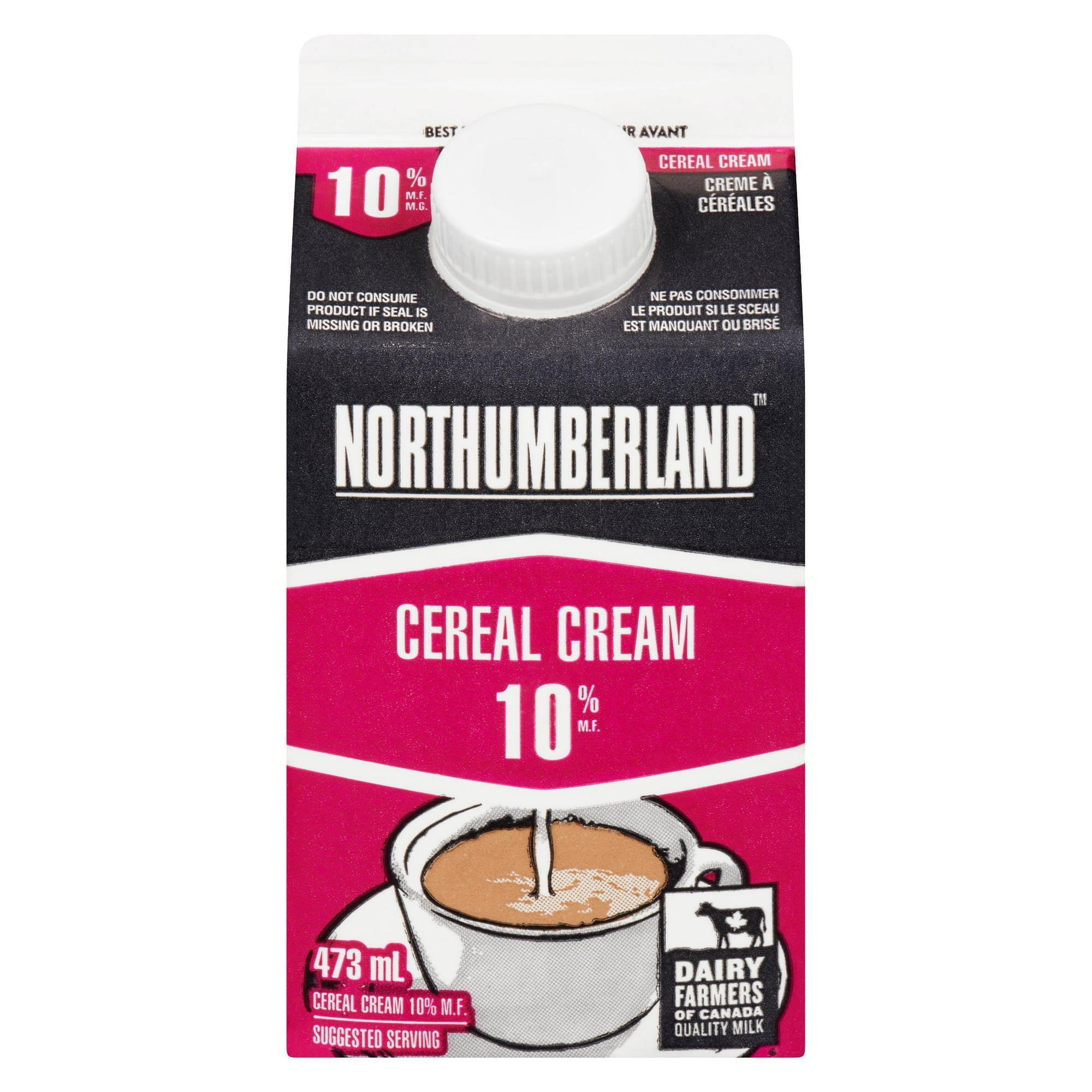 Northumberland 10% Cereal Cream, 473 mL