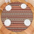 thumbnail image 2 of Boho Inspired Round Table Cover, Delightful Floral Arrangement with Elastic Trim, Fits 52 54 56 Inch Diameter Tables Securely, 2 of 7