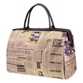 thumbnail image 2 of MesaSe Femmes Sac à Main Imperméable Sac de Voyage Journal Imprimé Sac Vintage Mode Femmes Sac à Main, 2 of 5