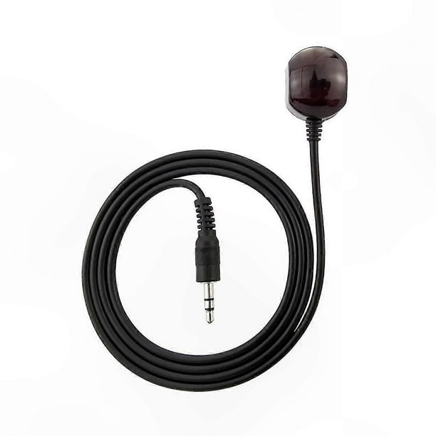 IR Remote Control Ext Cable with 3.5mm Connector for TV and Set Top Box Compatibility