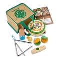 thumbnail image 4 of Melissa & Doug Let’s Explore Camp Music Wooden and Metal Instruments Play Set – 10 Pieces, 4 of 9