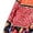 Red, variant on Dakaela Womens Loafers Casual Lace up Slip on Canvas Boat Shoes Bohemian Low Wedge Walking Driving Sneakers
