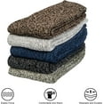 thumbnail image 3 of Loritta 5 Pairs Warm Wool Socks for Women, Thick Knit Thermal Crew Winter Warm Socks, 3 of 8