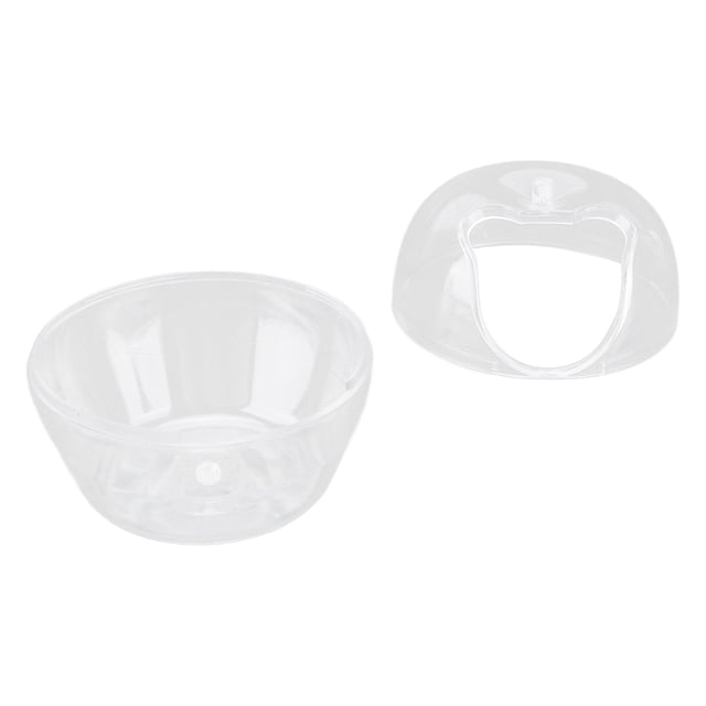 Hamster Bathtub, Plastic Thickened Dual Use Hamster Sand Toilet Transparent For Syrian Hamster S