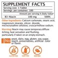 thumbnail image 2 of Vitamin B3 Niacin 100mg 100 Tabs Peter Gillham's Life Essentials, 2 of 5