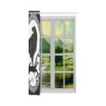 thumbnail image 3 of MKHERT Black Crow Window Curtain Living Room,Bedroom Window Drapes 52x84 inch, 3 of 3