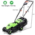 thumbnail image 6 of 13-Inch Electric Lawn Mower with 8 Gal Grass Collection Box, 6 of 10