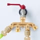 thumbnail image 2 of Válvula De Bola, Divisor De Manguera De Conector De Válvula De Grifo De Agua, Césped Doméstico ANGGREK Otros, 2 of 8