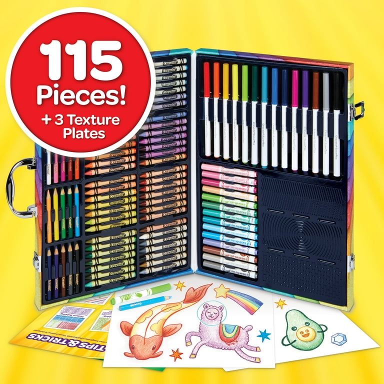 Crayola 115pc Kids' Super Art & Craft Kit $14.99