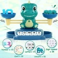 Upgrade Dinosaur Learning Toys 3 in 1 Math Counting and Matching