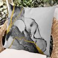thumbnail image 3 of Flmtop 1PC Stylish Pillow Covers with Hidden Zipper Modern Abstract Throw Pillowcases Long-Term Use Decorative Pillowcase Super Soft Pillowslip Sofa Pillow Cover Decor, 3 of 9