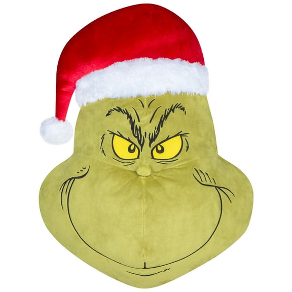 Christmas Dr. Seuss' The Grinch Santa Hanging Plush Decoration 22.04 in x 28.74 in x 6.29 in 2.09 lb