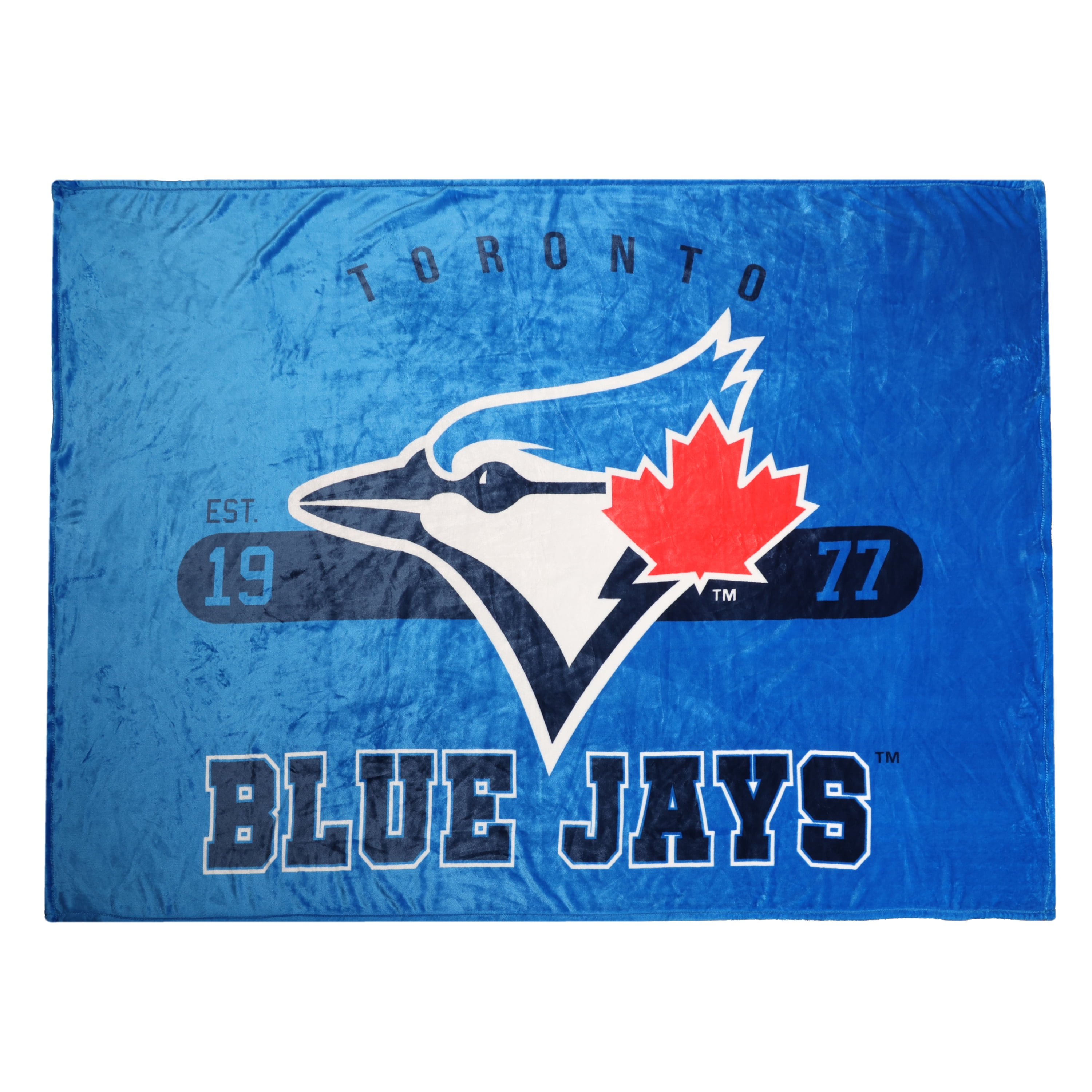 MLB Toronto Blue Jays Game Day Blanket, 66" x 90", MLB TORONTO BLUE JAYS GAME DAY BLANKET
