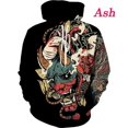 thumbnail image 3 of Sudadera con capucha con estampado 3D de samurái japonés, sudadera con personalidad, ropa de calle de hip hop, sudaderas con capucha estilo Harajuku para hombre, 3 of 5