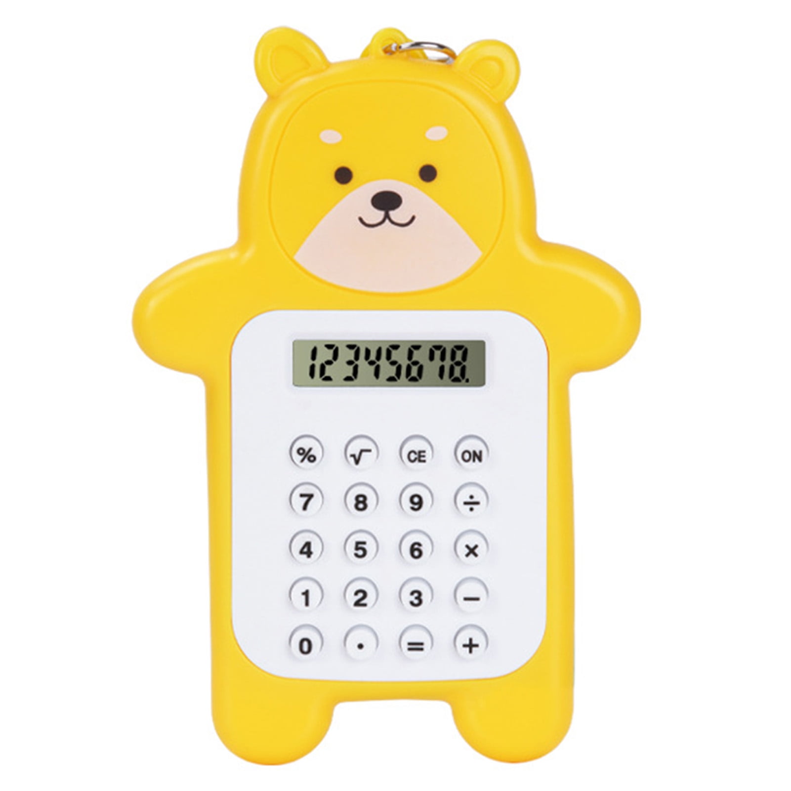 Simple Design Basic Calculator High Sensitivity Keys Portable