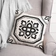thumbnail image 3 of Creative Products Black Medallion I 18 x 18 Spun Poly Pillow, 3 of 3