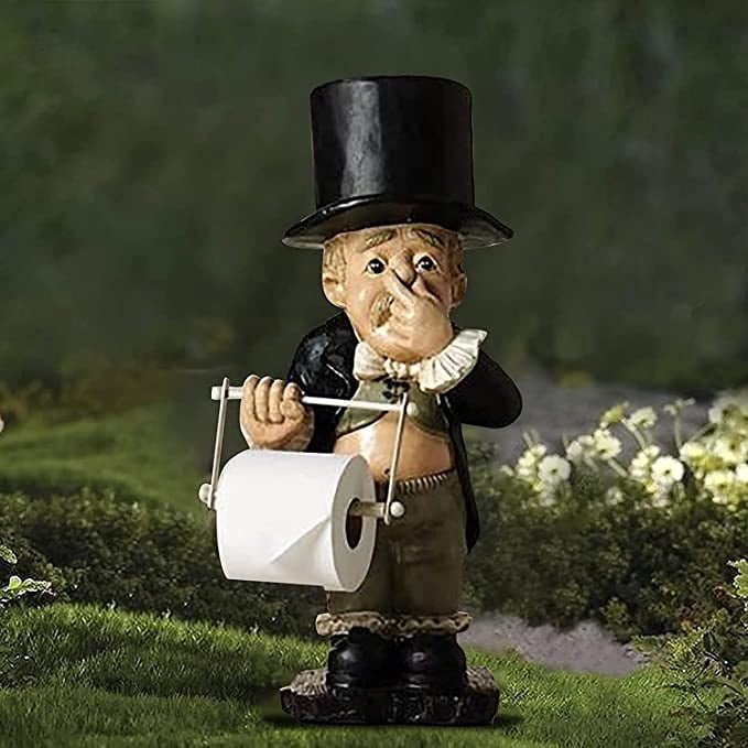 Toilet Roll Paper Holder Stand Toilet Butler with Roll Paper Holder Butler Toilet Paper Holder