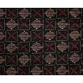 thumbnail image 4 of oneOone Polyester Lycra Fabric Leaves & Geometric Block Print Fabric By Yard 56 Inch Wide, 4 of 4