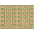 thumbnail image 1 of Ahgly Company Machine Washable Indoor Rectangle Transitional Dark Golden Rod Brown Area Rugs, 4' x 6', 1 of 7