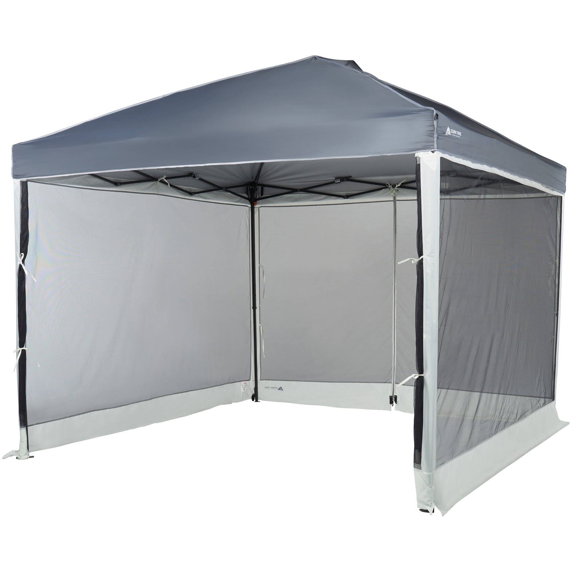 Screen Walls Straight Leg Canopy with 2 Doors Camping Sun Shade Tent