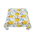 thumbnail image 5 of Wukai Ducks and Anchors Waterproof Tablecloth for Kitchen Dining, Fits Square Tables for 2-4 Seats -54"x54", 5 of 7