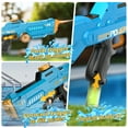 thumbnail image 5 of WonderStone Electric Water Blaster for Adults, Automatic Waterproof Squirt blaster, Long Range (26-32ft), Perfect for Kids Ages 8-12, Ideal for Outdoor Pool & Beach Games，Blue, 5 of 10