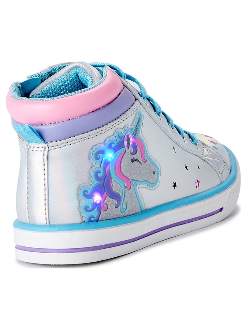 Wee Squeak Unicorn Toddler Squeaky Shoes - Soft Soles, Encourages Walking, With Removable Squeakers
