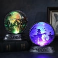 thumbnail image 4 of Escritorio De Luz Led De Calabaza De Luz De Noche De Halloween Para Decoración De Fiesta De Halloween Advancent HA041712-02, 4 of 6