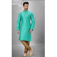 thumbnail image 3 of Traditional Men's Silk Kurta Pajama&ndash; Cultural Wear for Men, 3 of 7