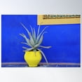 thumbnail image 2 of Moroccan Blue Poster Wall Art, Modern Wall Decor For Living Room Bedroom, 24x36 UNFRAMED, 2 of 3