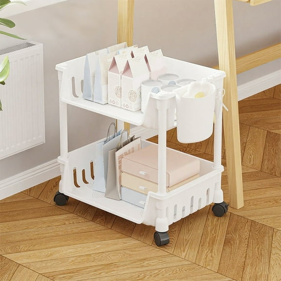 xaoyunyn Multi Functional Kitchen and Household Storage Rack with Hooks and Drawer for Under Sink Organization and Cleaning Supply Storage