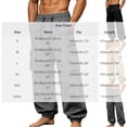 thumbnail image 3 of WRKEKC Mens Cargo Pants Loose Fit Jogger Style Breathable Straight Leg Outdoor Casual Trousers with Drawstring Waist, 3 of 9