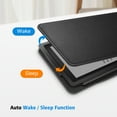 thumbnail image 3 of Fintie Flip Case for 6" Kindle 11th Generation 2024/2022 Release - Slim Vertical Multi-Viewing Flip Protective Cover with Auto Wake/Sleep, Black, 3 of 7