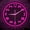Purple, variant on Game Controller Illuminated Wall Clock for Gamers Playroom Gaming Console Home Decor LED Neon Art Luminous Light Up Wall Clock