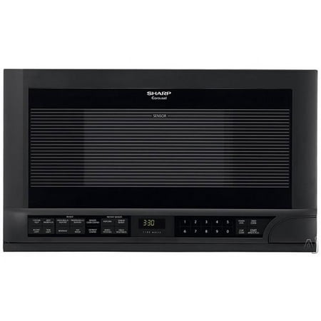 Sharp 1.5 Cu Ft. Over The Counter Microwave - Black