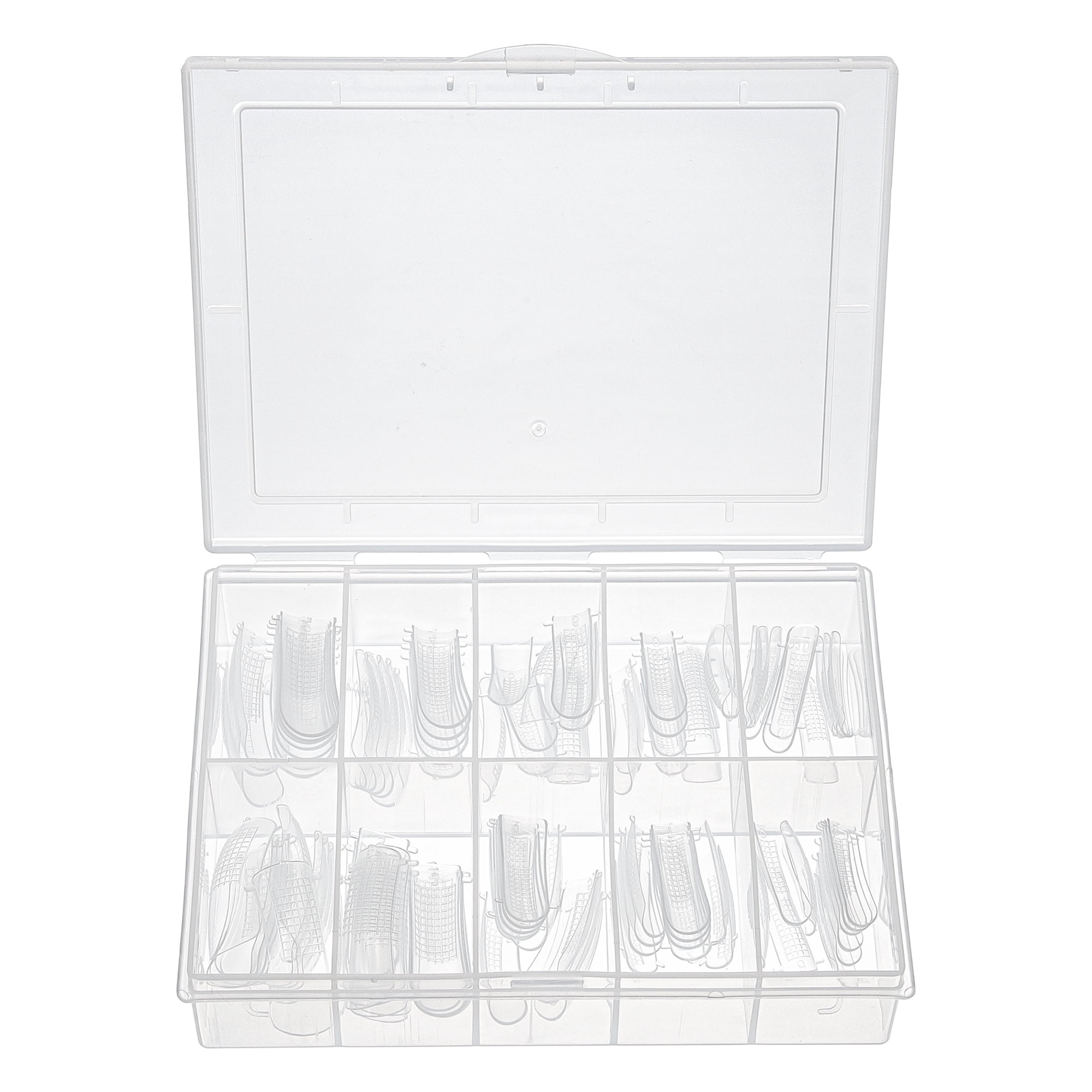 Unique Bargains Scale Faux Crystal Extension Fake Nails 120 Pcs [JM-6]