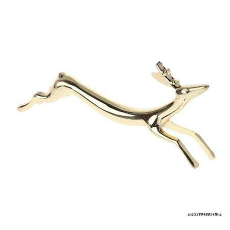 

Zinc Alloy Cute Running Deer Chopsticks Stand Rack Spoon Fork Knife Rest Storage Holder Decor