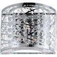 thumbnail image 1 of ET2 Inca Polished Chrome Wall Sconce 1 Light Clear White Without Bulb, 1 of 2