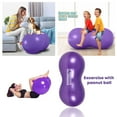 thumbnail image 4 of InnotechSC Peanut Ball - Anti Burst Exercise Ball for Labor Birthing, Physical Therapy for Kids, Core Strength, Flexible Seating, Home & Gym Fintness, sensory chair Wiggle Seat (Include Pump), 4 of 7
