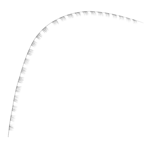 Tira de pestañas postizas para muñecas, accesorio para hacer tú mismo, tira de pestañas postizas de 3,5 mm para hacer muñecas.
