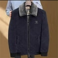 thumbnail image 2 of Men's Winter Warm Lapel Jacket-Fleece & Thickened, 2 of 5