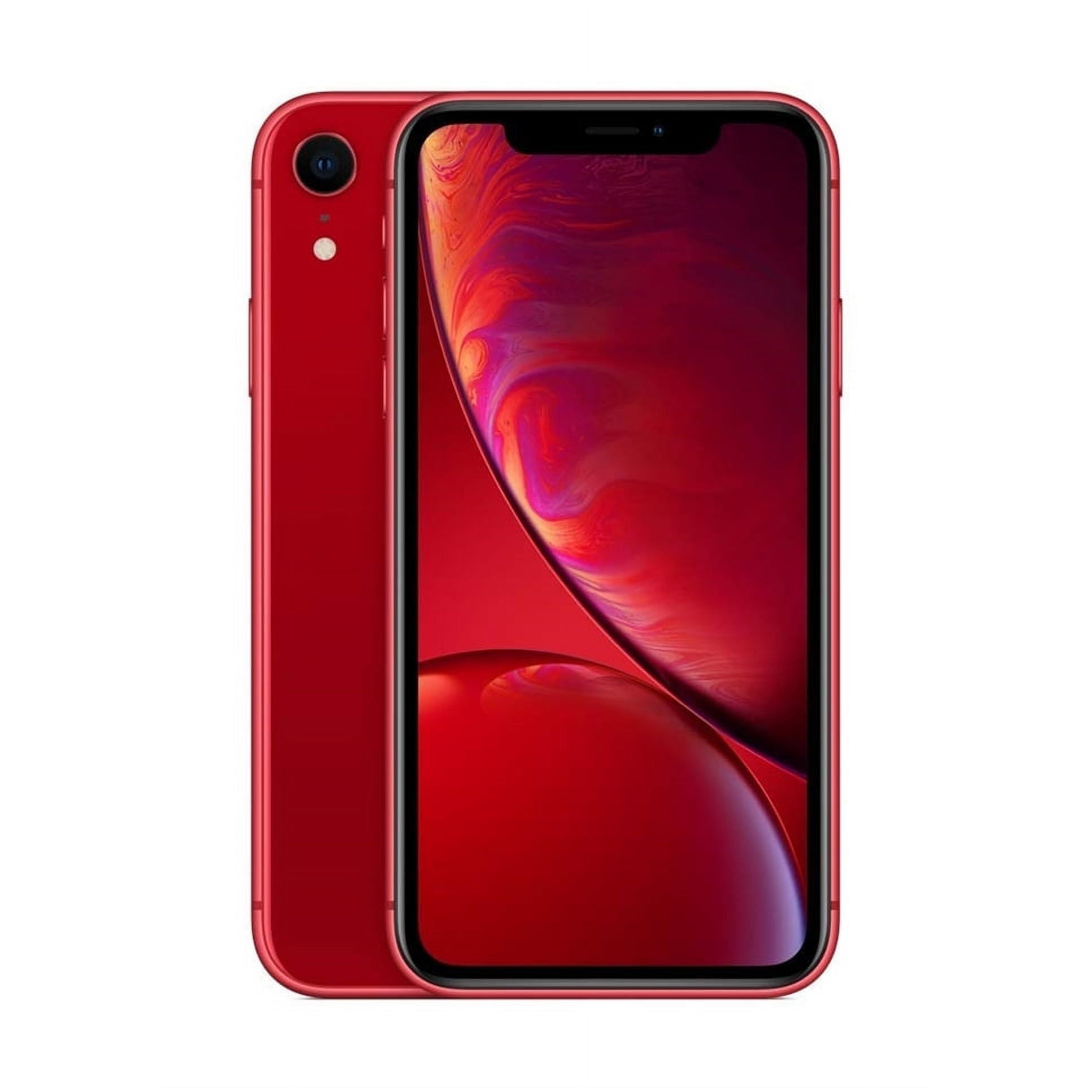 Pre-Owned Apple iPhone XR Red 64GB AT&T (Good) - Walmart.com