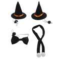 thumbnail image 1 of 1 Conjunto de Halloween Hat Hat Scarf Lagarto ajustable Bruja Sombrero Fiesta Pet Supply, 1 of 5