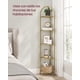 thumbnail image 3 of 5 Niveles, Librería, Estantería para Baño, Soporte para Plantas, Vidrio Templado, Moderno, para Salón, Cocina, Dorado Metálico, 3 of 8