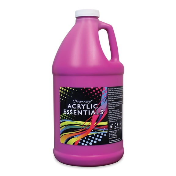 Chromacryl Acrylic Essentials - Magenta, 1/2 Gallon